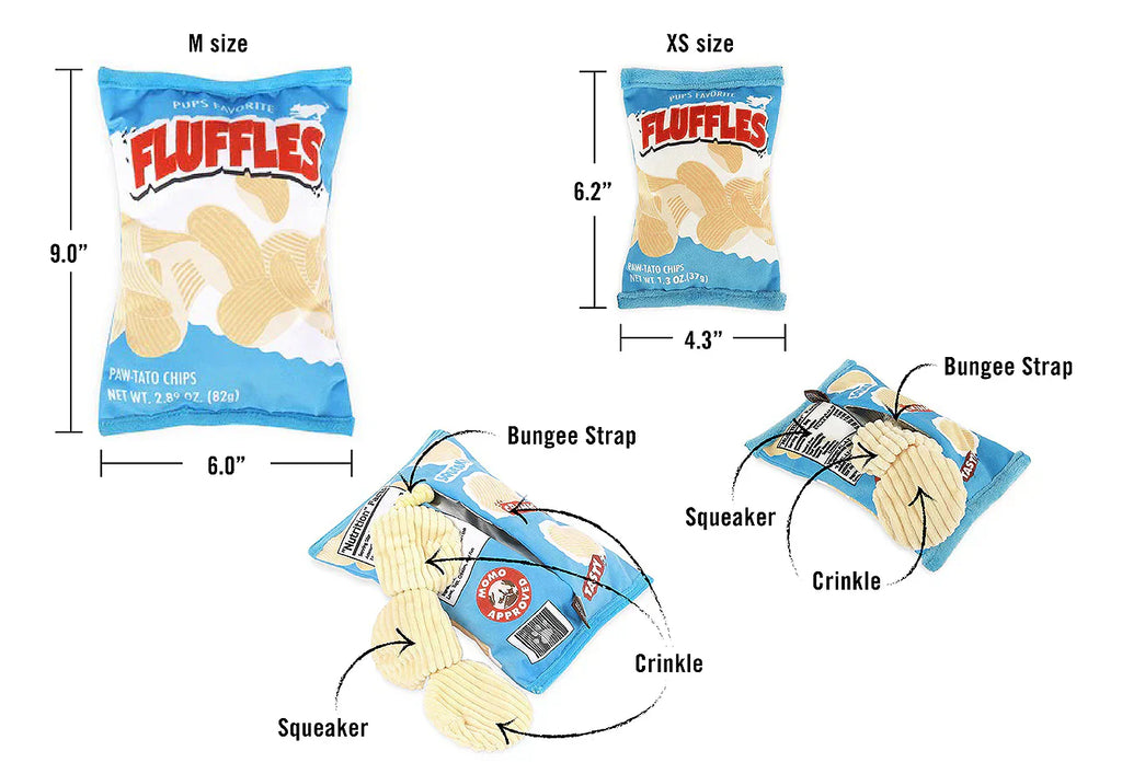 Snack Attack (Mini) Chips XS  - Dog Toys