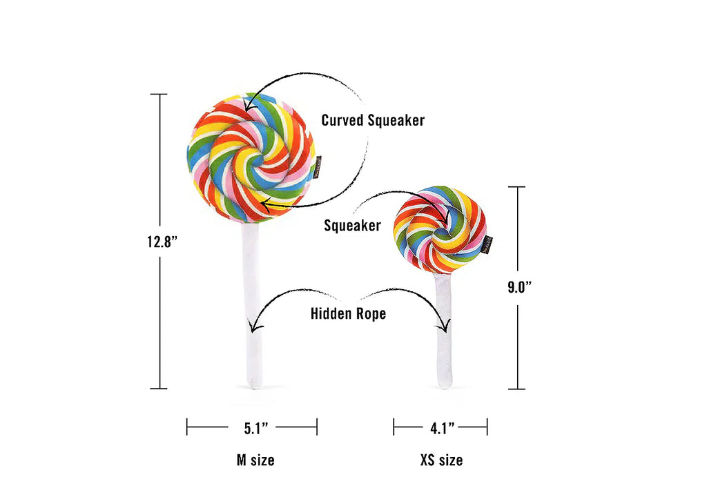 Snack Attack (Mini) Lollipop XS  - Dog Toys