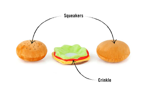 American Classic (Mini) Burger XS  - Dog Toys