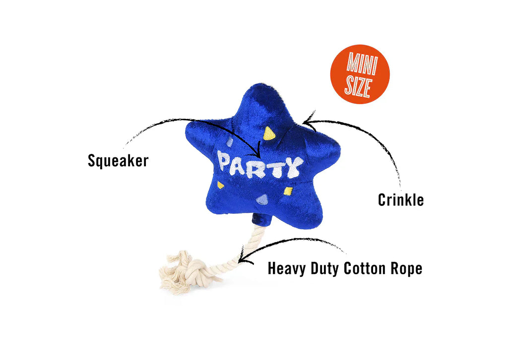 Party Time (Mini) Balloon XS  - Dog Toys