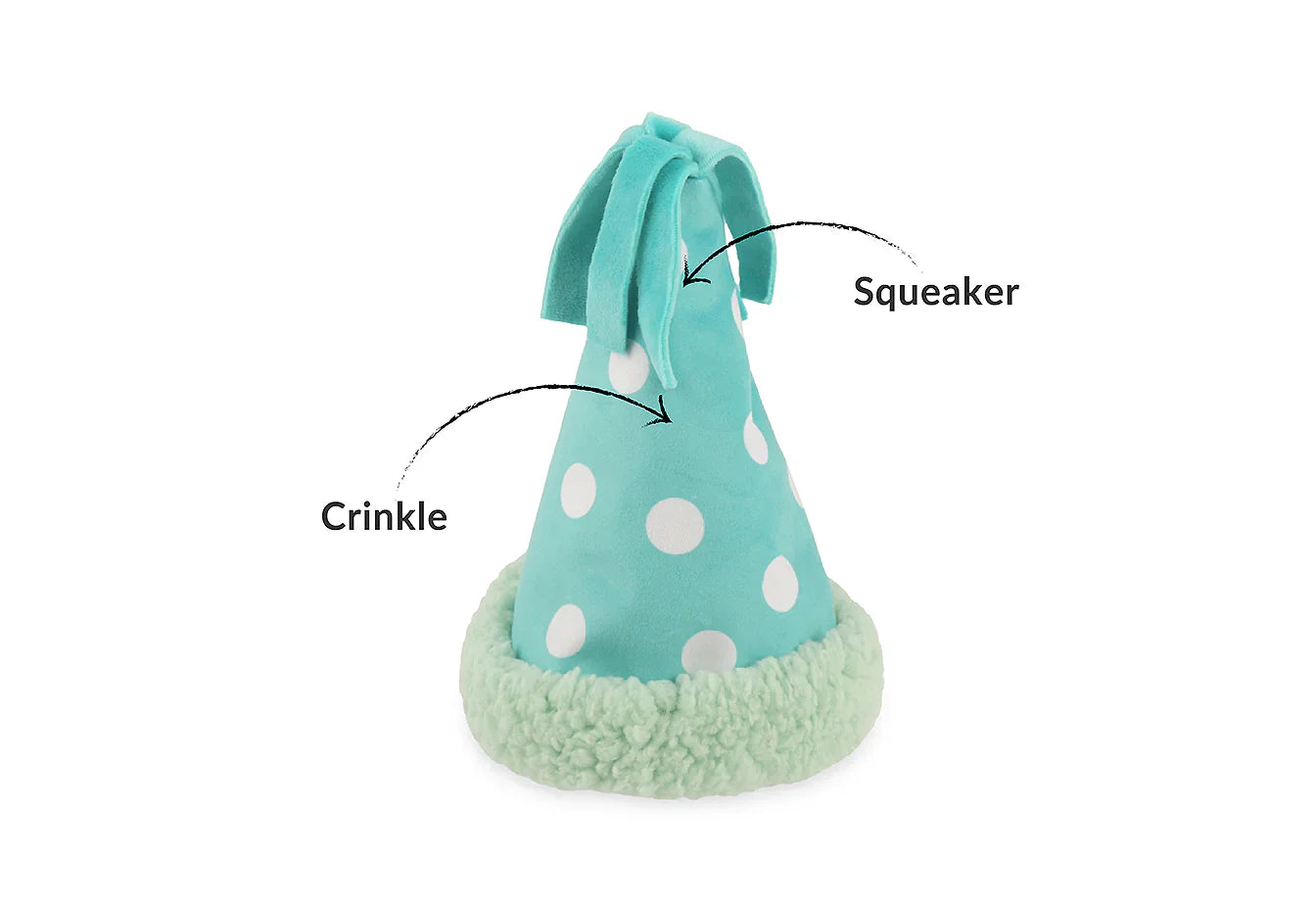 Party Animal - Yappy Party Hat  - Dog Toys