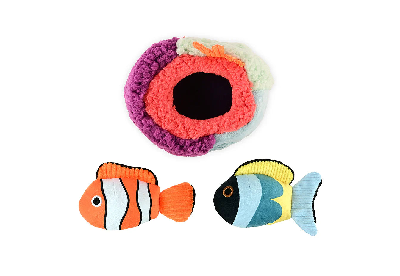 Ocean Buddies - Coral Burrow Toys S - Dog Toys