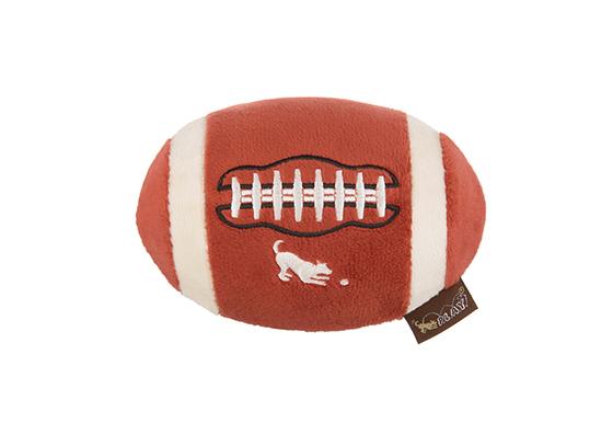 Back To School Fido's Football Plush Dog Toy