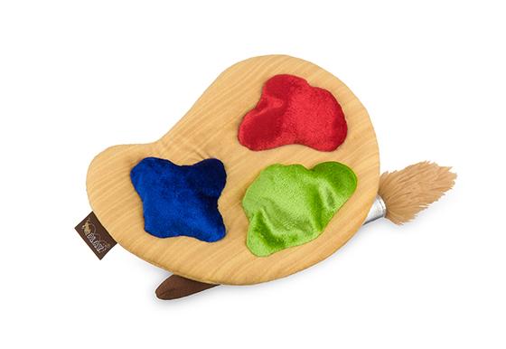 P.L.A.Y. Back To School Puppy's Palette Plush Dog Toy