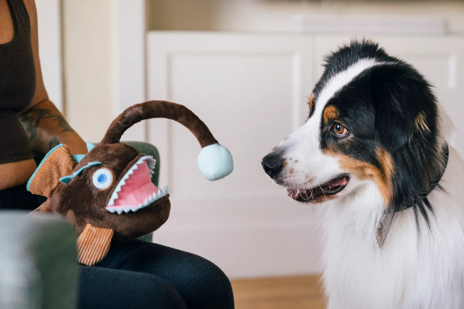 Ocean Buddies - Deep Sea Anglerfish - Dog Toys