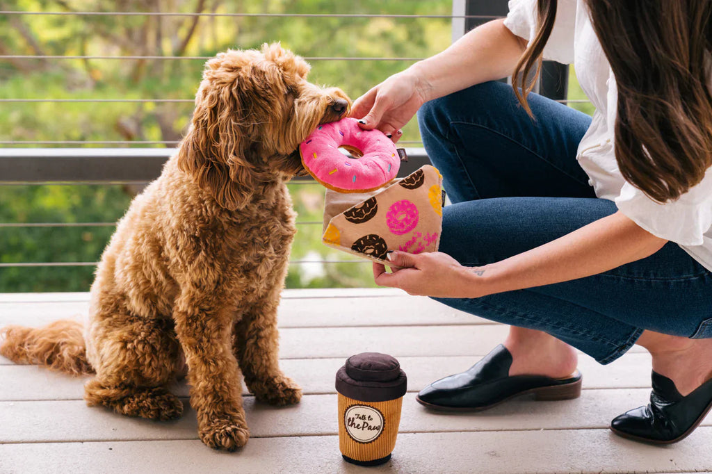 Pup Cup Cafe (Mini) Donut XS  - Dog Toys